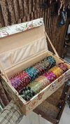 Jelly Stone Glass Bangles Combo Box Wholesale Market In Surat